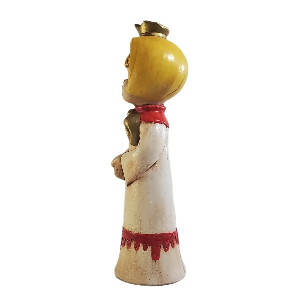 Vintage Ceramic Choir Girl Taper Candle Holder Christmas Figurine,  Candlestick
